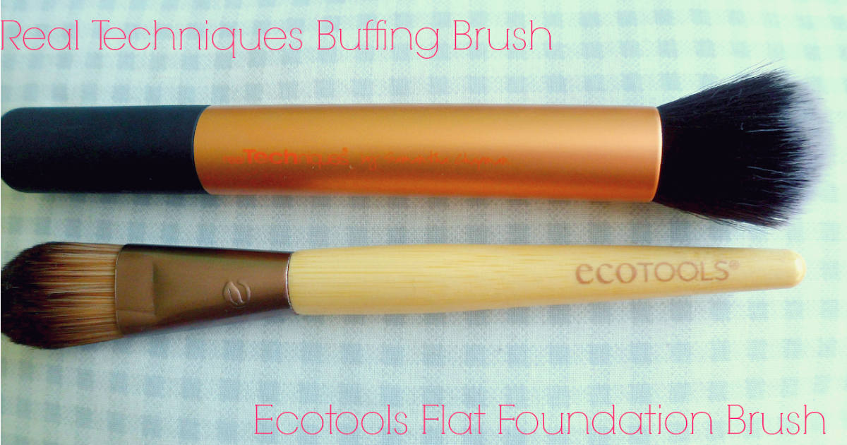 Mollsie The Buffing Brush vs The Flat Foundation Brush