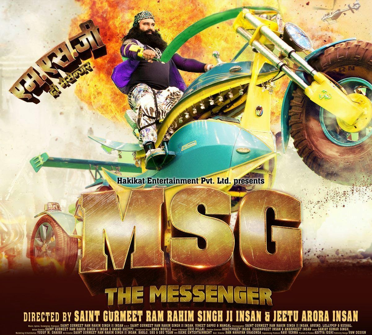 MSG The Warrior Lion Heart Hindi Full Movie 1080p Hd Mp4 Movie Download