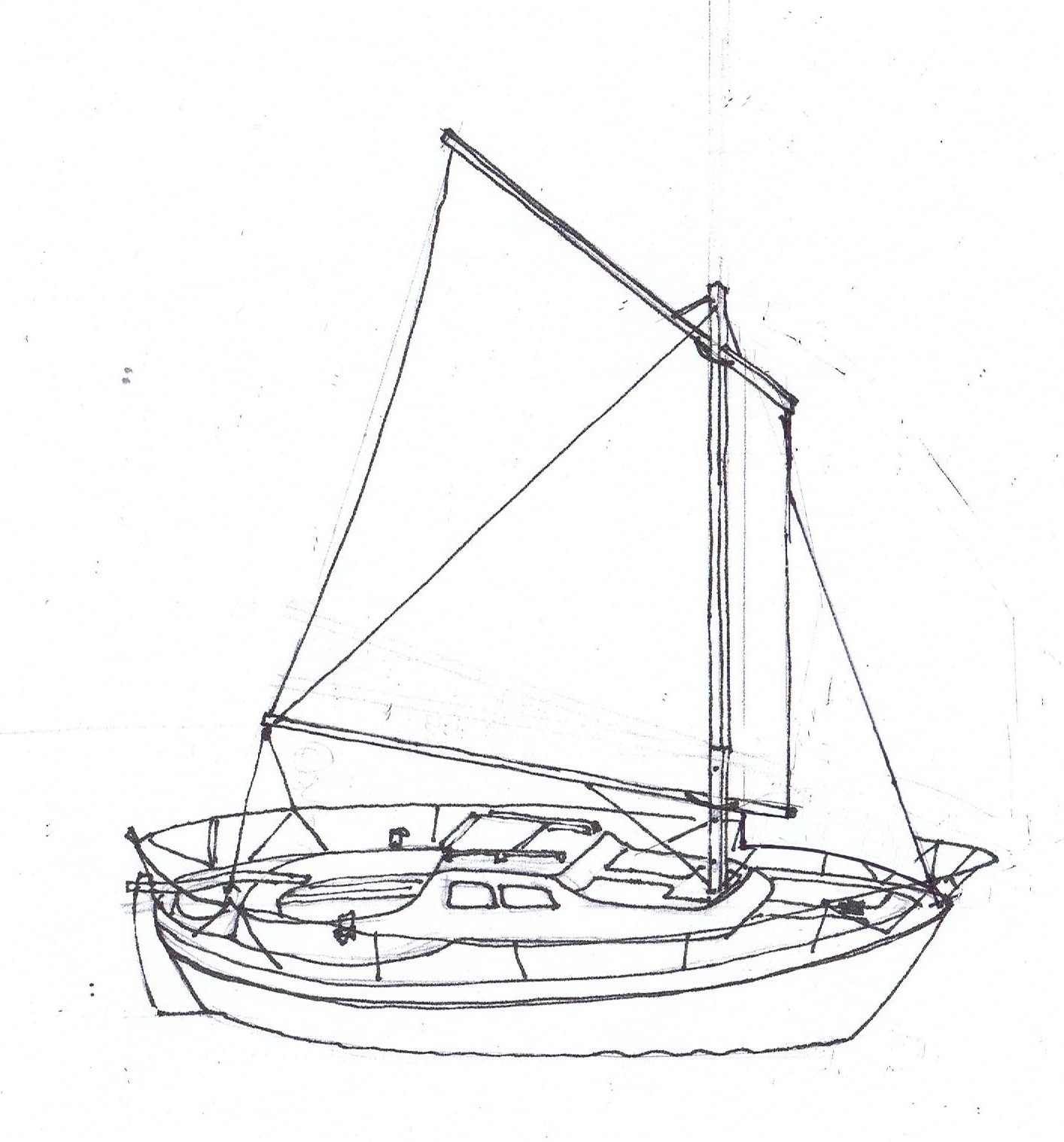 SV Ulladh (ulla) Ulla Junk/Balanced Lug Rig Conversion 20132019