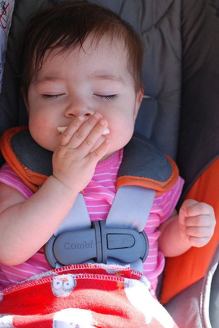 Foto-foto Lucu Bayi Tertidur Saat Sedang Makan [ www.BlogApaAja.com ]