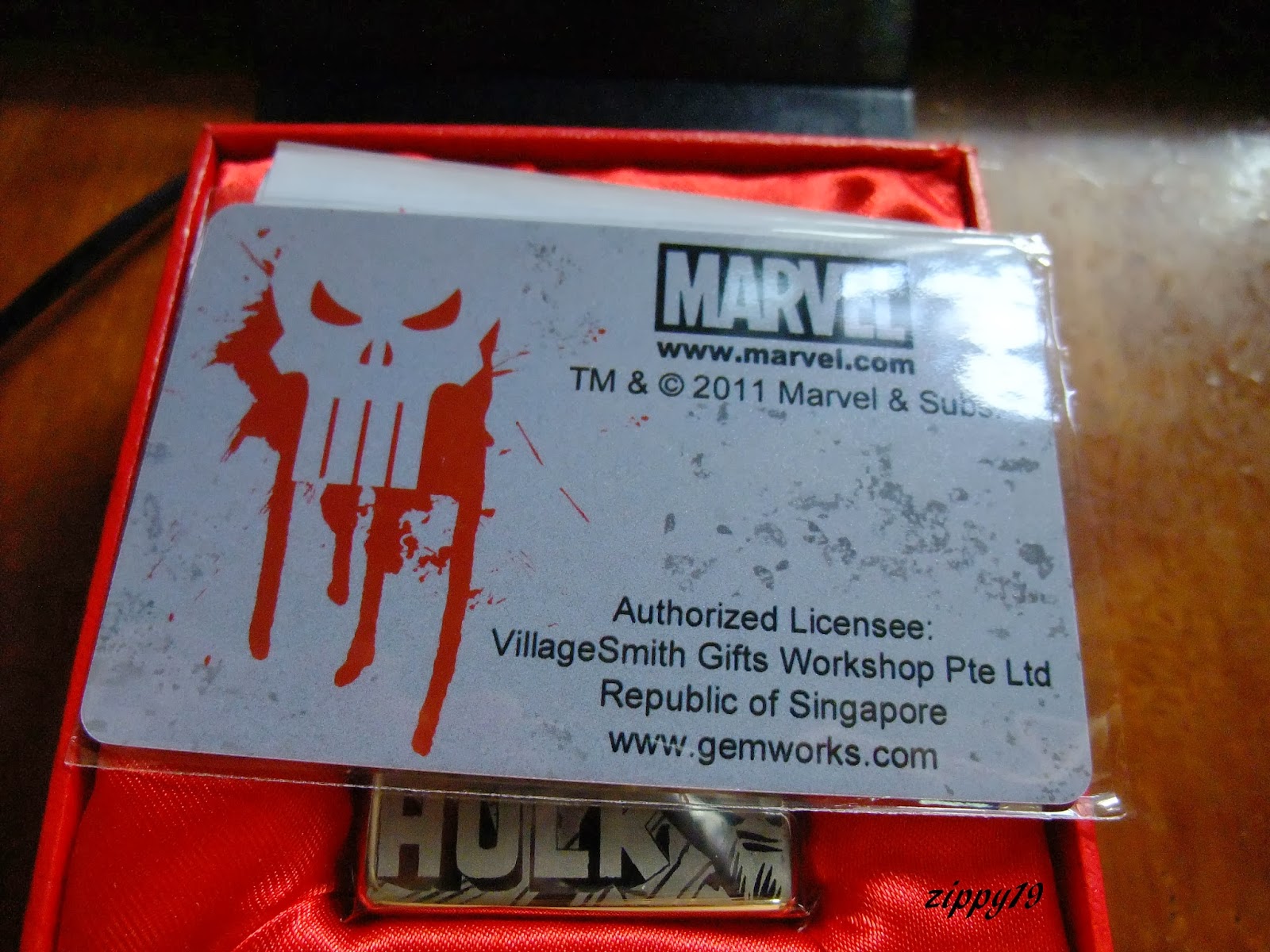 My Zippo Lighters Collection Marvel Comics 'Incredible HULK'. Limited