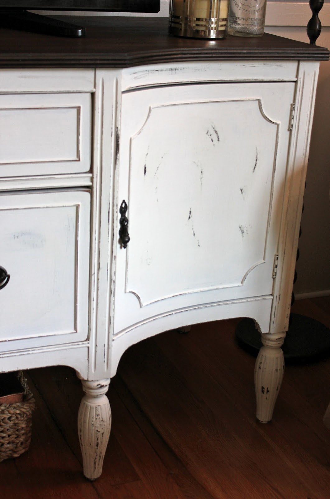 My Passion For Decor Craigslist Buffet Turned Media