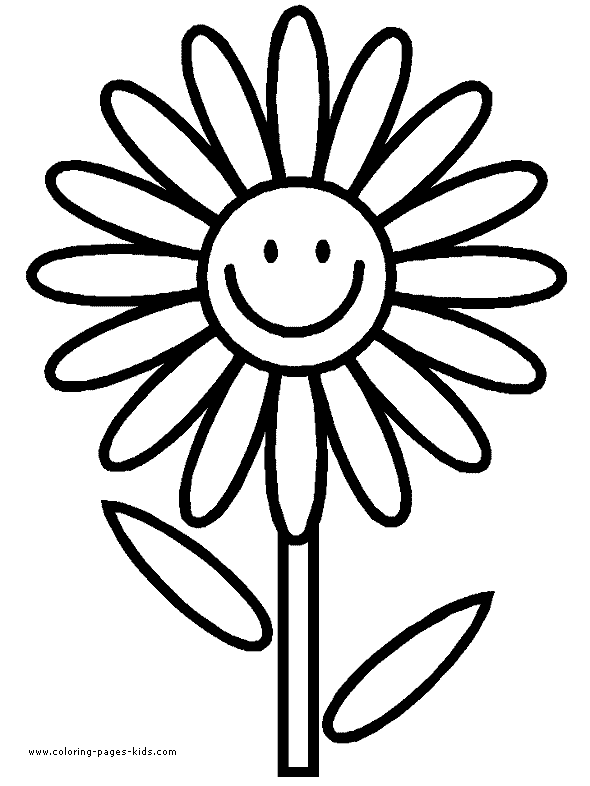 Free Printable Flower Coloring Pages