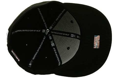black mlb umpire hat