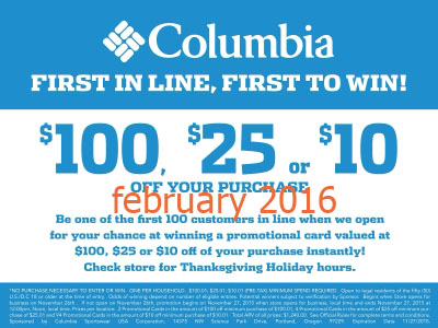 Discount Coupons And Promo Codes 2020 Columbia Sportswear