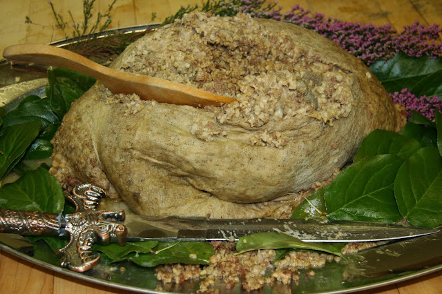 шотландское блюдо хаггис (haggis)