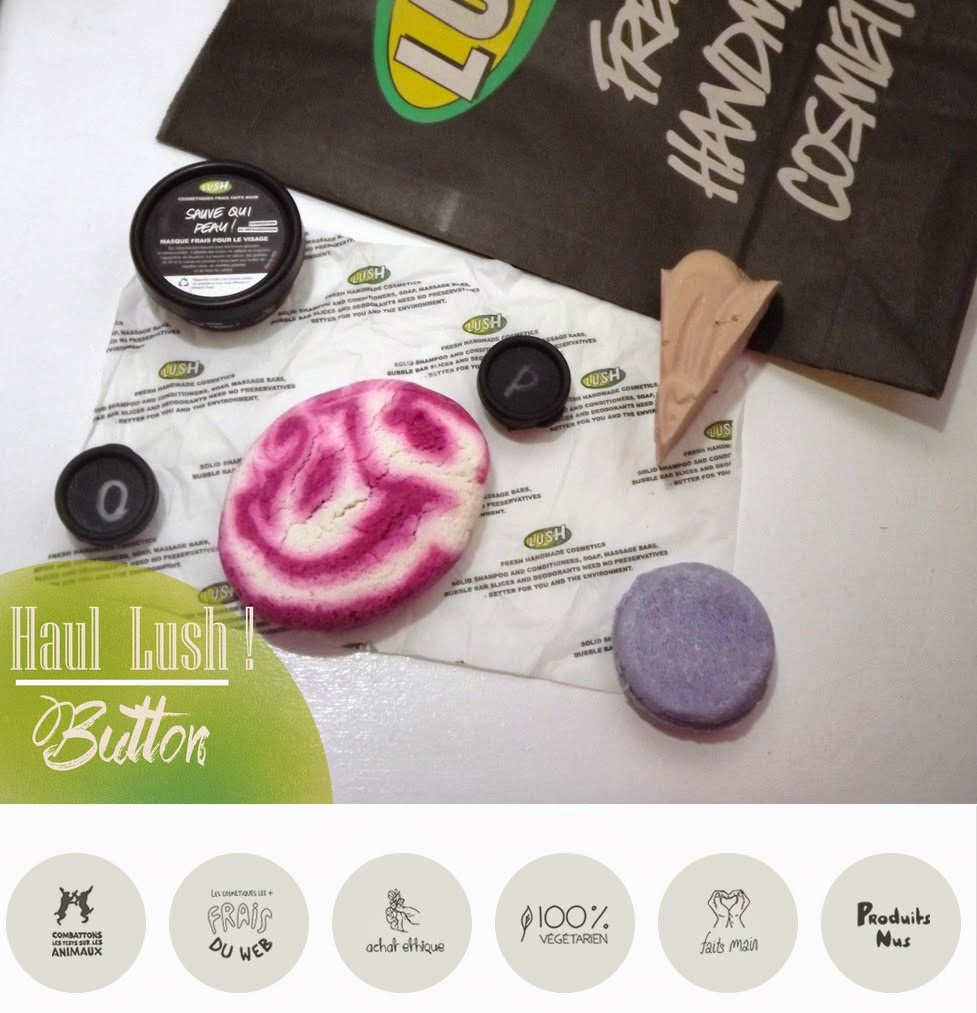 Mon premier haul de chez lush