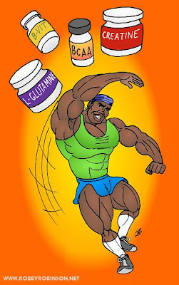 ROBBY ROBINSON - BODYBUILDER'S SUPPLEMENTS ANIMATION BY ART BINNINGER EMAIL ROBBY TO ORDER YOUR PERSONAL TRAINING, NUTRITION AND SUPPLEMENTATION PLANS AT info@robbyrobinson.net ROBBY ROBINSON - BODYBUILDER'S SUPPLEMENTS ANIMATION BY ART BINNINGER EMAIL ROBBY TO ORDER YOUR PERSONAL TRAINING, NUTRITION AND SUPPLEMENTATION PLANS AT info@robbyrobinson.net