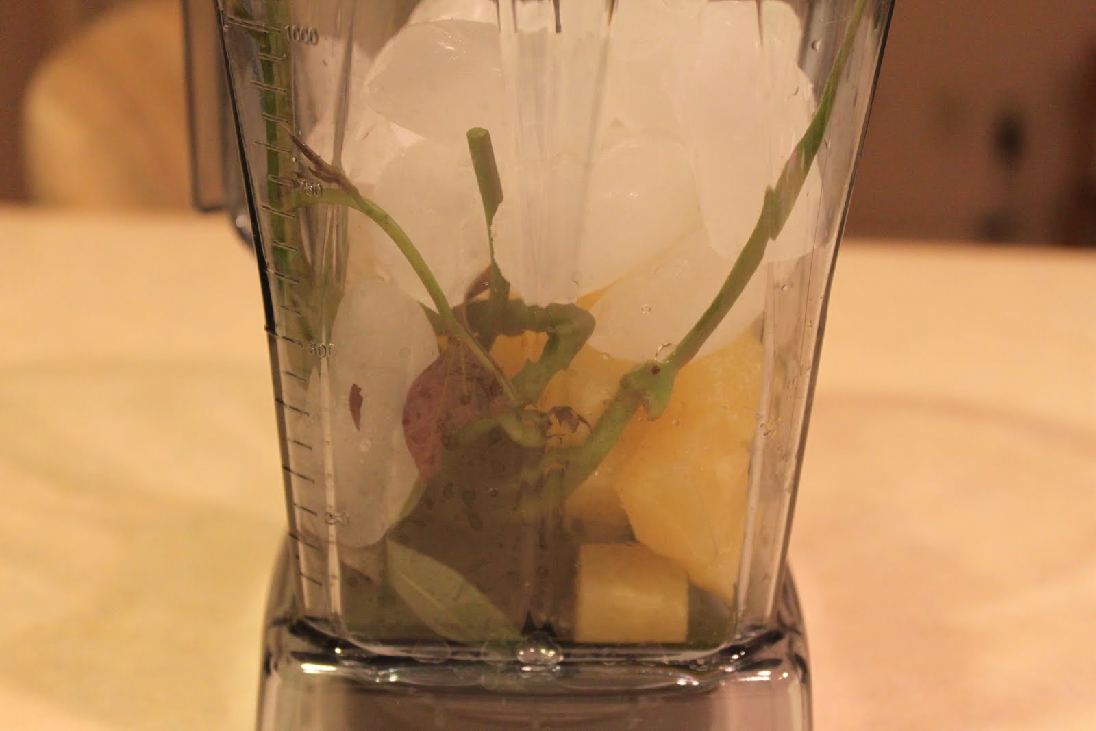 Cheneats Farm Pineapple Sweet Potato Leaves Green Smoothie