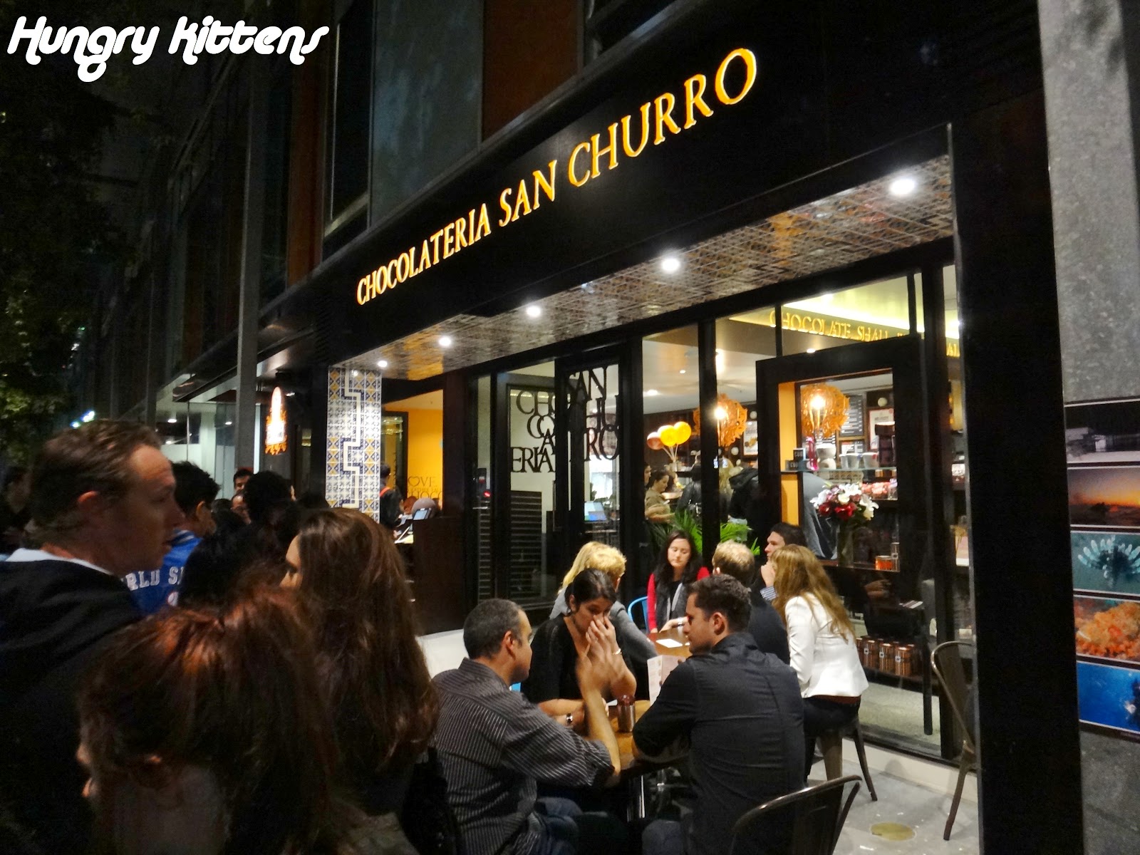 Hungry Kittens Chocolateria San Churro, Southbank for Dessert