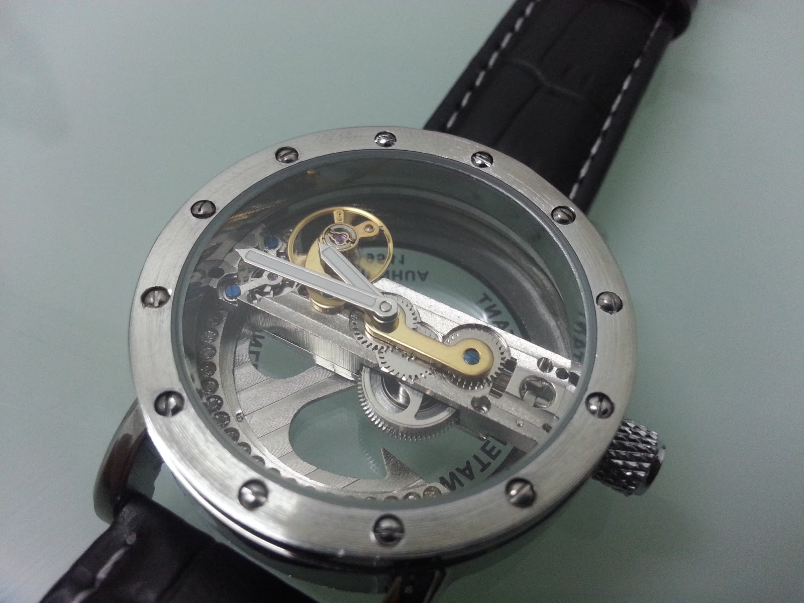 Pesona Jam Cheap Automatic Mechanical Bridge Movement watch