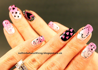 nuthin' but a nail thing: Valentine's Day Skittles