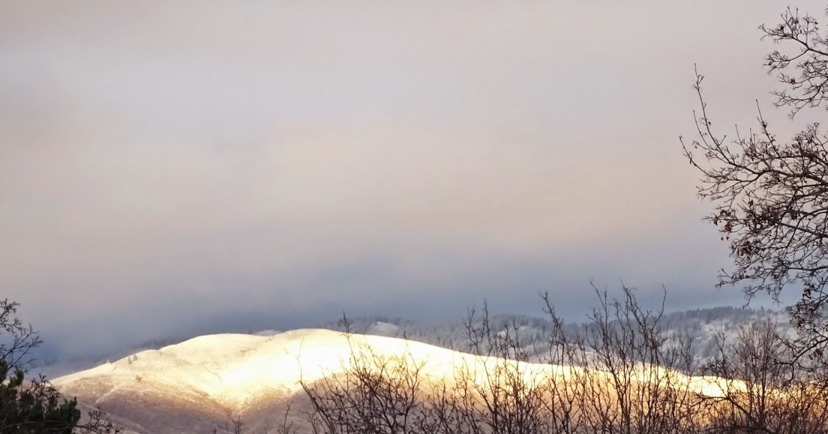 Boise Daily Photo Can Snow Catch Fire?