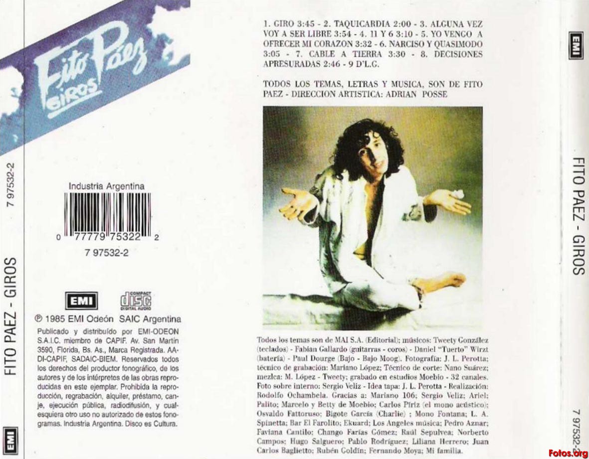 Swingville Fito Paez Giros (1985)