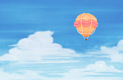 Hot Air BalloonQuick Sketch 02. When all is blue, I'll always be beside . (hot air balloon)