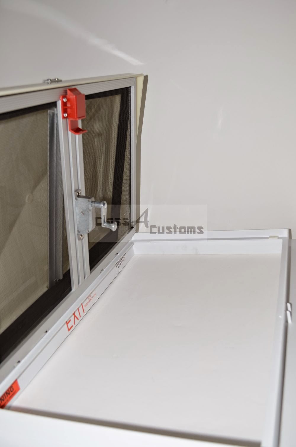 Class A Customs Class A Customs RV Roof Vent & Escape Hatch Photos