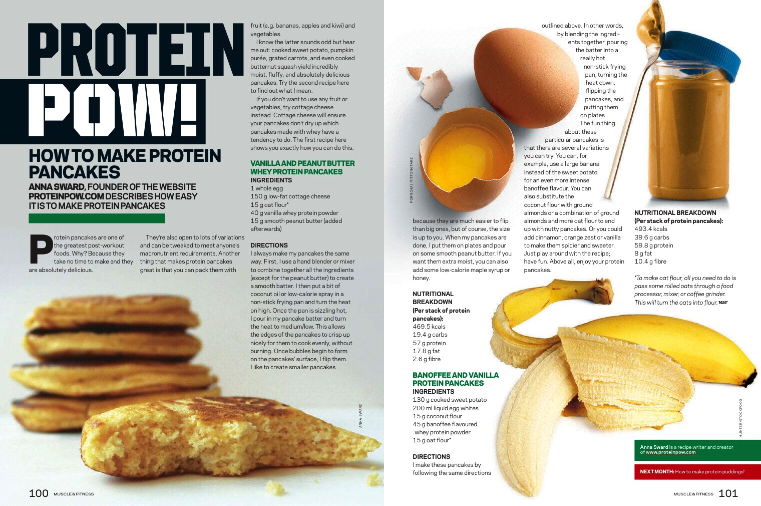 2 Ingredient Pancakes Bodybuilding Diet