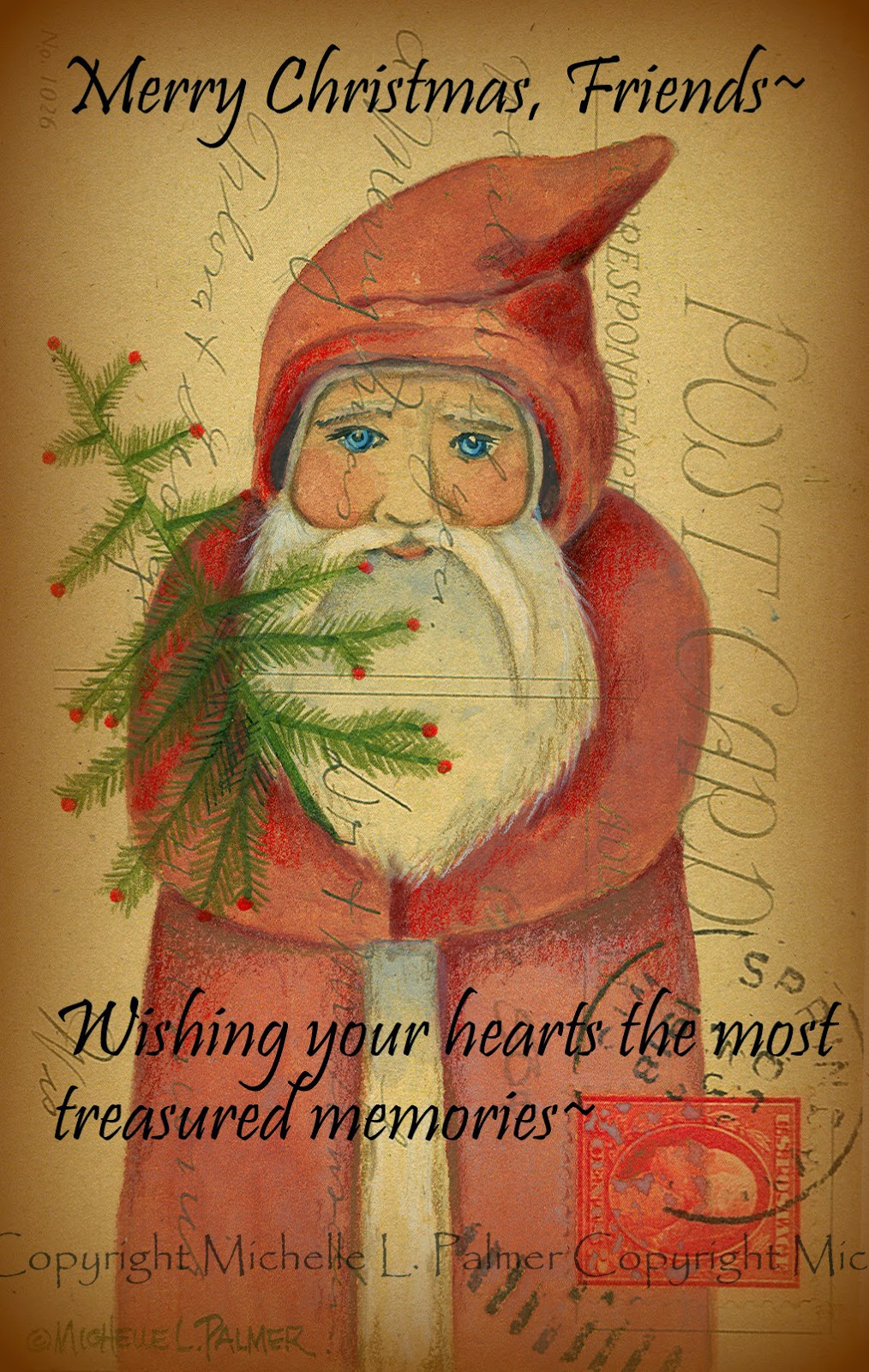 Michelle Palmer: Merry Christmas, Friends!