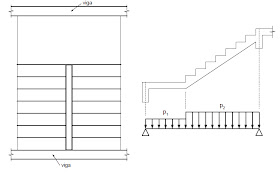 Resultado de imagem para largura para escada de 2 lances  Projeto de escada,  Escada de concreto armado, Escadas de concreto