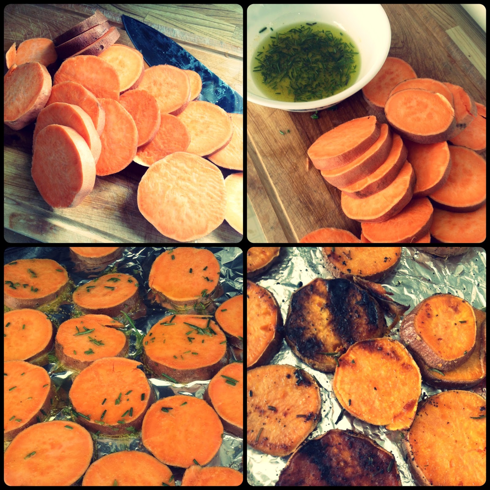 Foodie in a Paleo World Grilled Sweet Potato Medallions