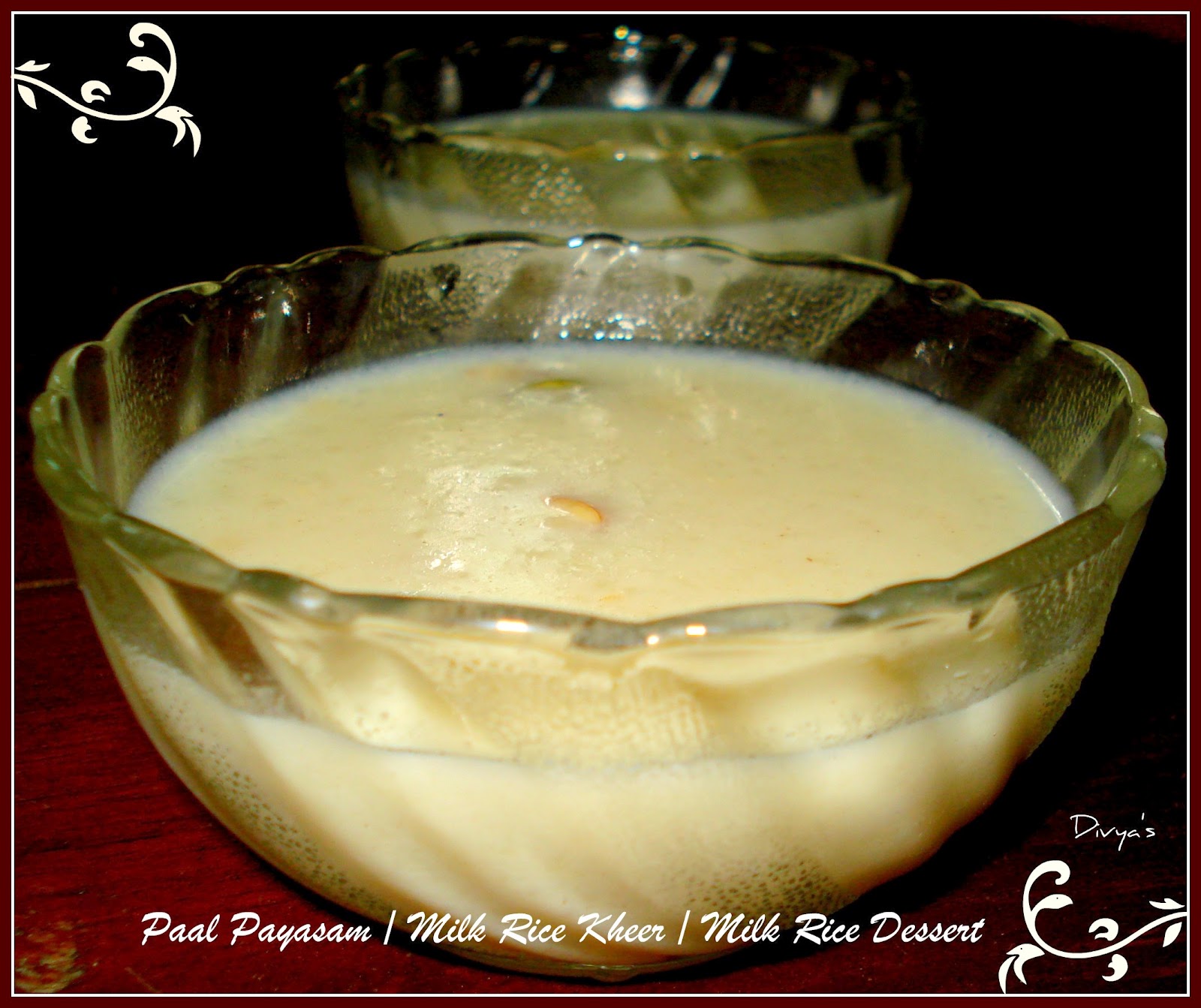 Paal Payasam / Milk Rice Kheer / Milk Rice Dessert - You ...