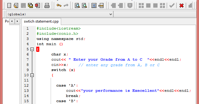 Switch Statement In Dev C++ Example Switch Statement In Dev C++ Example