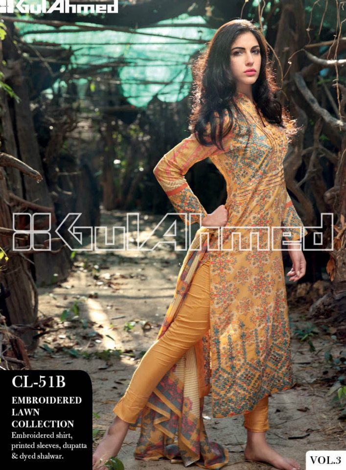 Gul Ahmed Ideas The Original Lawn Collection 2013 Vol3