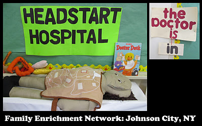 Headstart Hospital for Extending Pretend Play in Young Children, The Doctor is IN photo of: Headstart Hospital for Extending Pretend Play in Young Children, The Doctor is IN