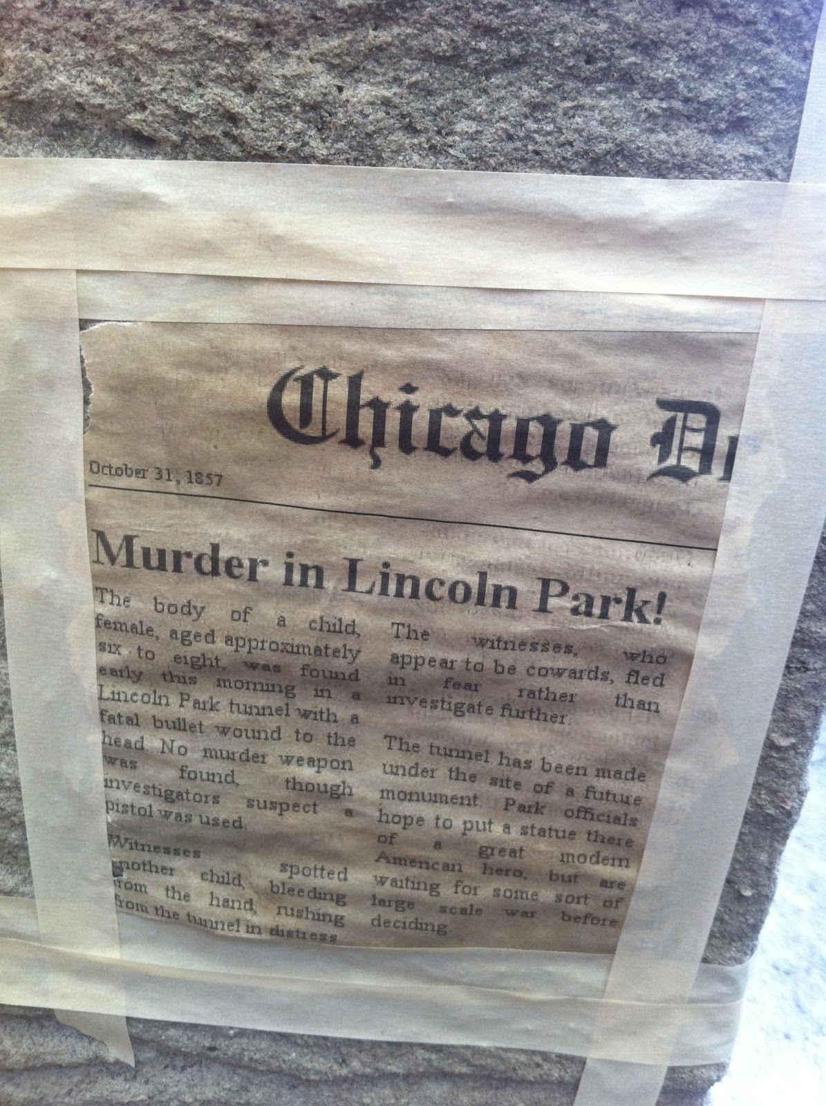 Mystery at the Couch Tomb Mysterious Chicago