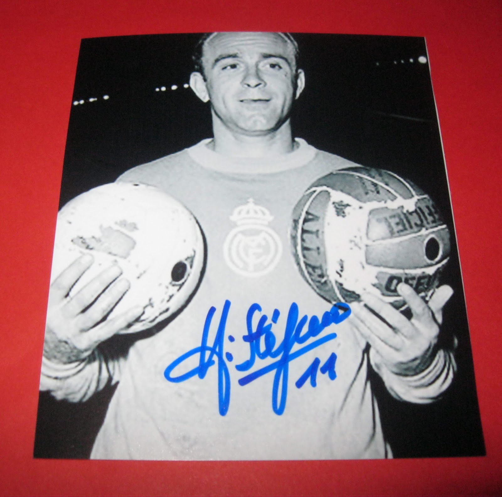 Autograph VIP Succes 2011 Alfredo Di Stéfano, "Saeta rubia