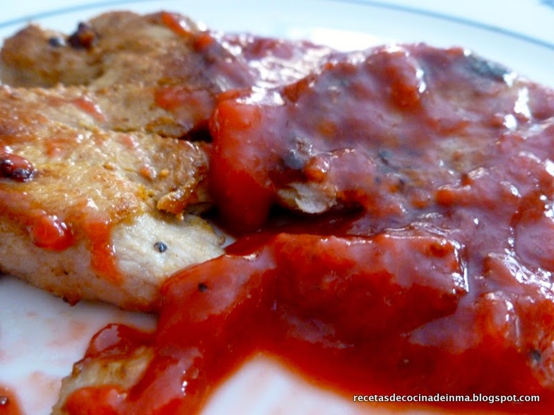 Solomillo De Cerdo Con Salsa De Fresas
