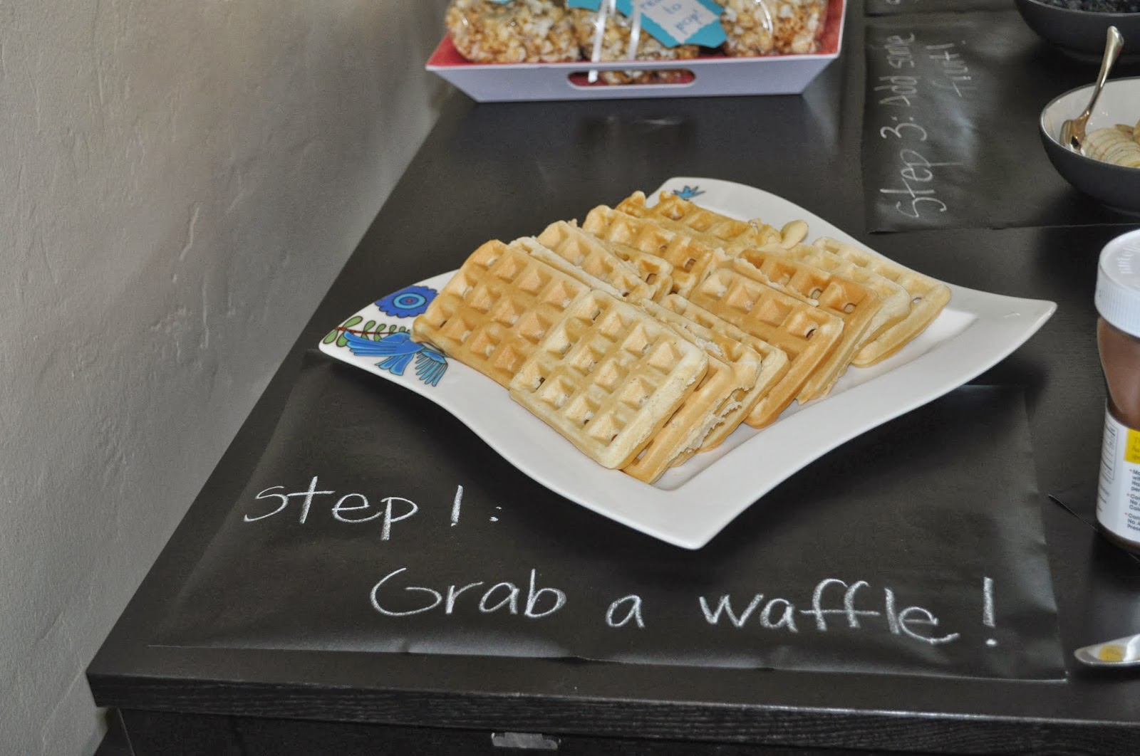 This and That A Waffle Bar Shower