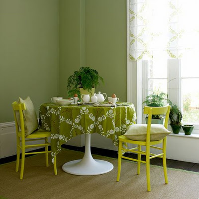 Decoraciones y Modernidades: Decoracion de casa en color verde 2012