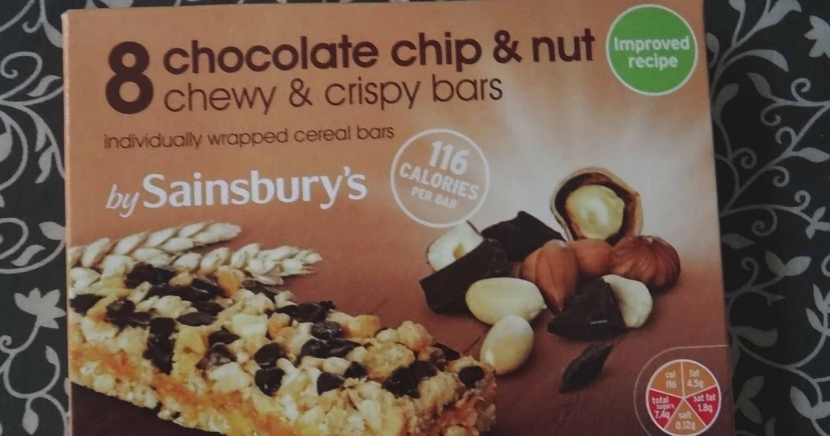 Supersupergirl's Food Reviews Sainsbury's chocolate chip and nut chewy