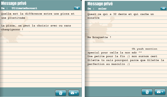 différence entre pizza et prostituée