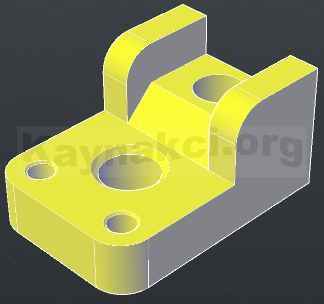 autocad model from space base 2015 iÅlemler AÅaÄıdaki AutoCAD uygulanmıÅtır. ile autocad model from space base 2015 iÅlemler AÅaÄıdaki AutoCAD uygulanmıÅtır. ile