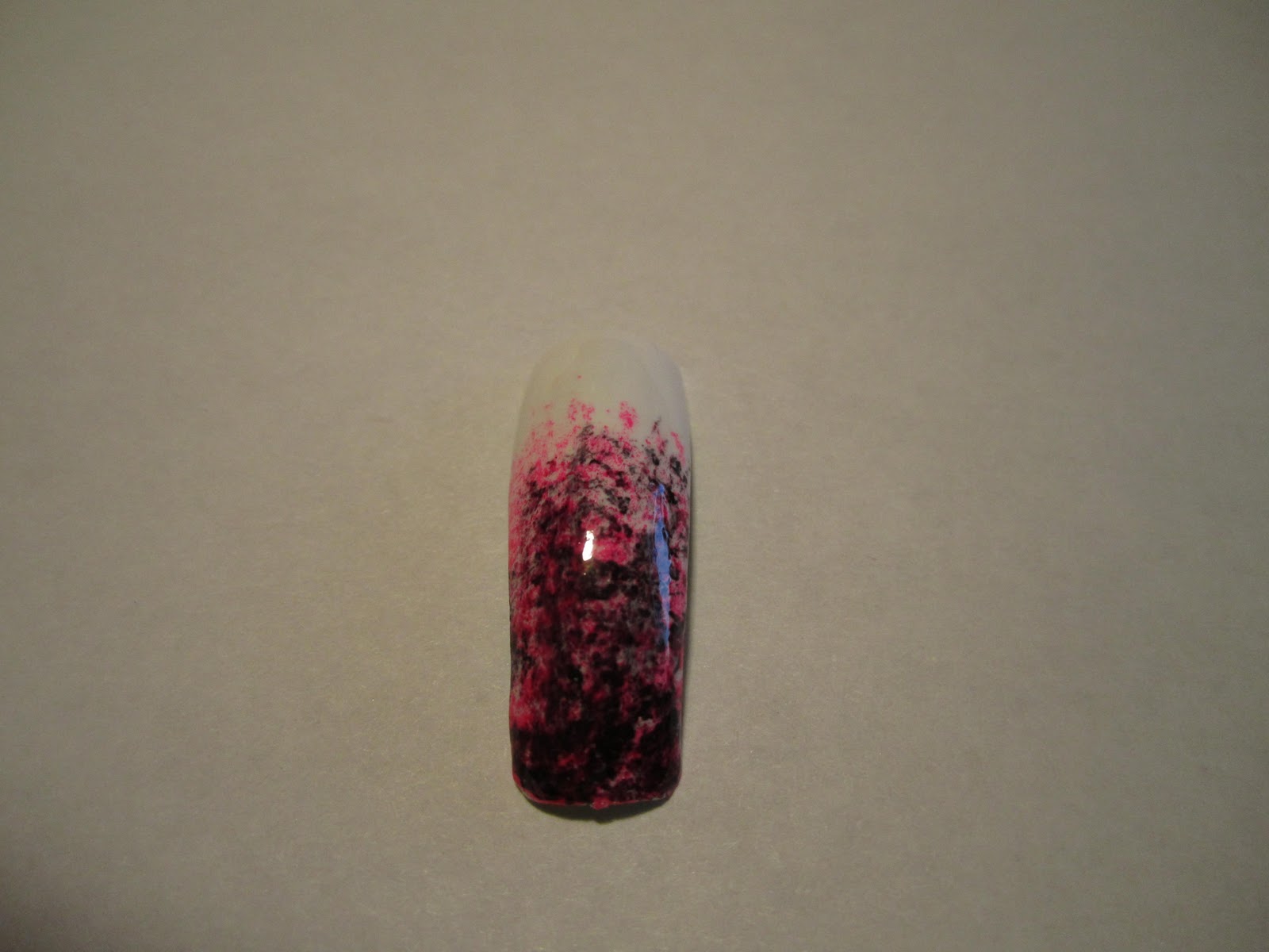 3. Marble Nail Art Design with Sponge - wide 8