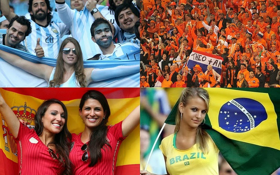 Football World Cup 2014 Fans Football World Cup 2014 Fans