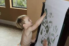 Alex loves to paint!