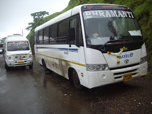Our "Tata  Starbus" at "Chitdarwaja".
