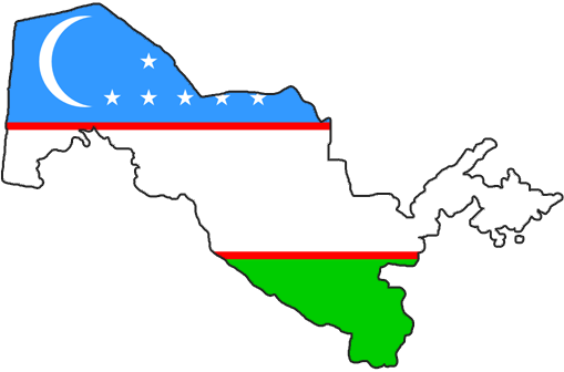 узбекский флаг