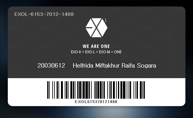 EXO-L CARD