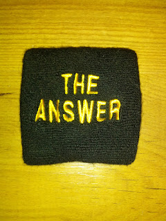  Allen Iverson "The Answer" Game Worn Used Wristband Armband Denver Nuggets