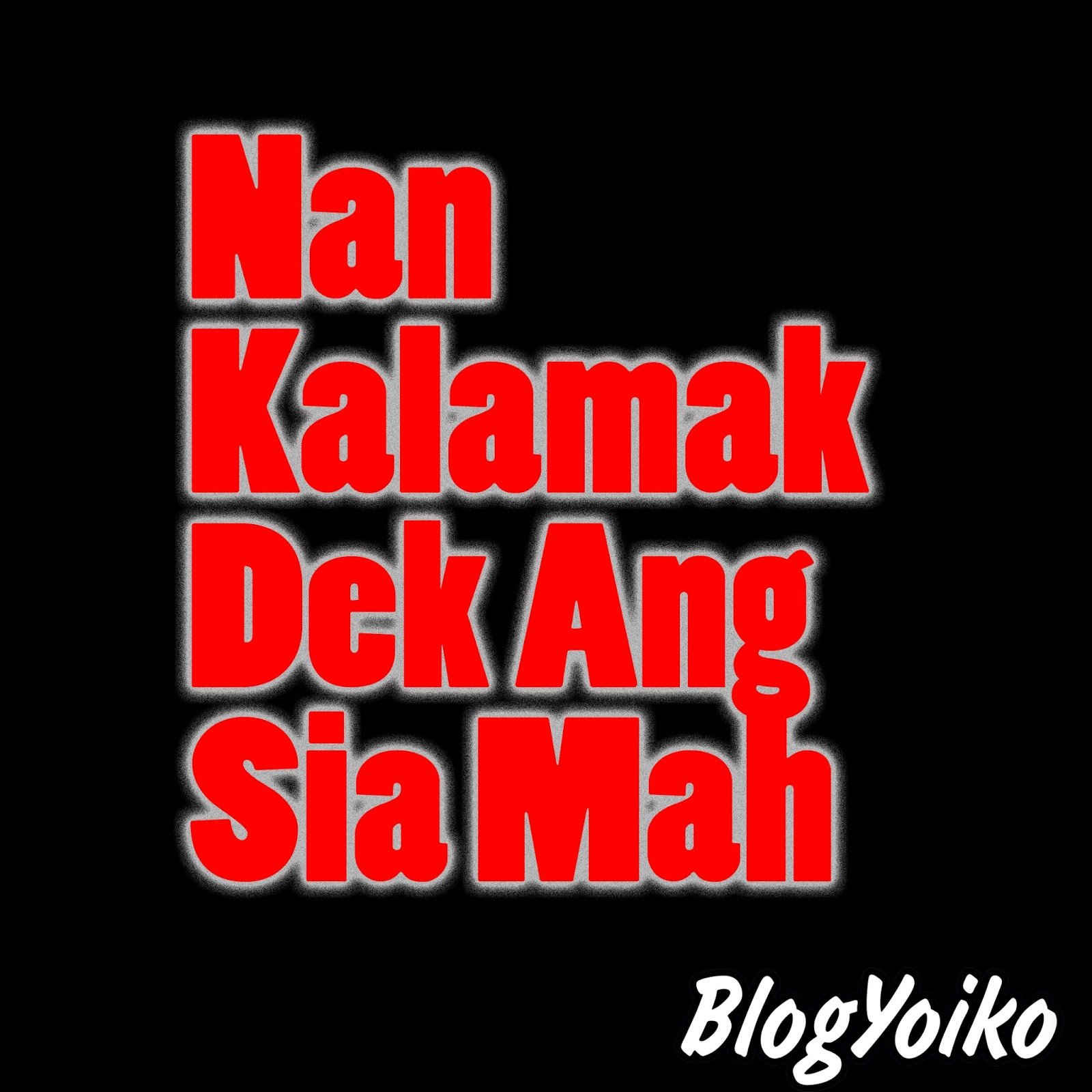 Gambar DP BBM Lucu Bahasa Minang Blogyoikocom