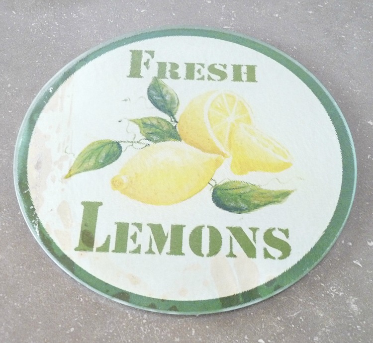 DIY Fancy Glass Trivet Dans le Lakehouse