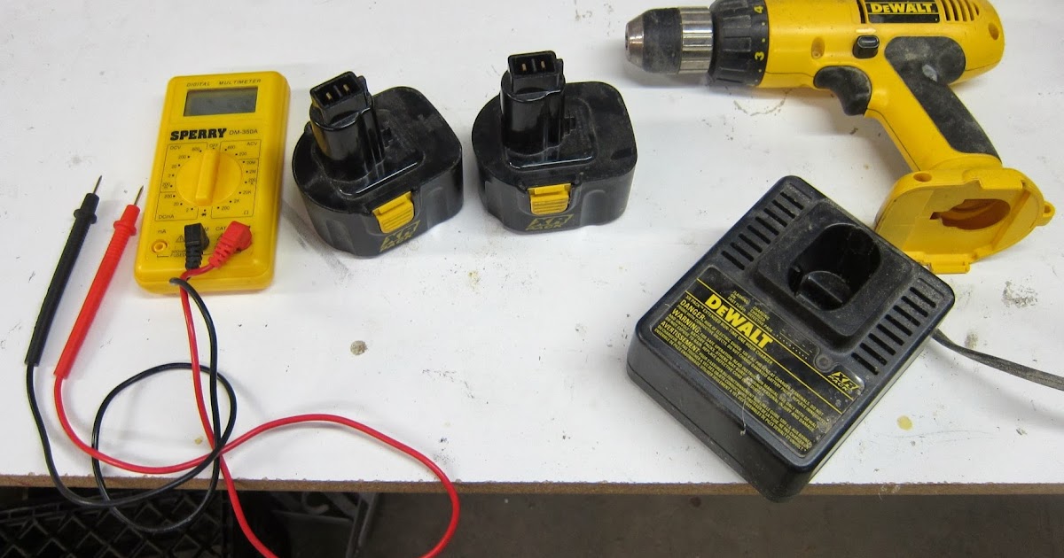Restore-Revive-Zap Old Drill Battery
