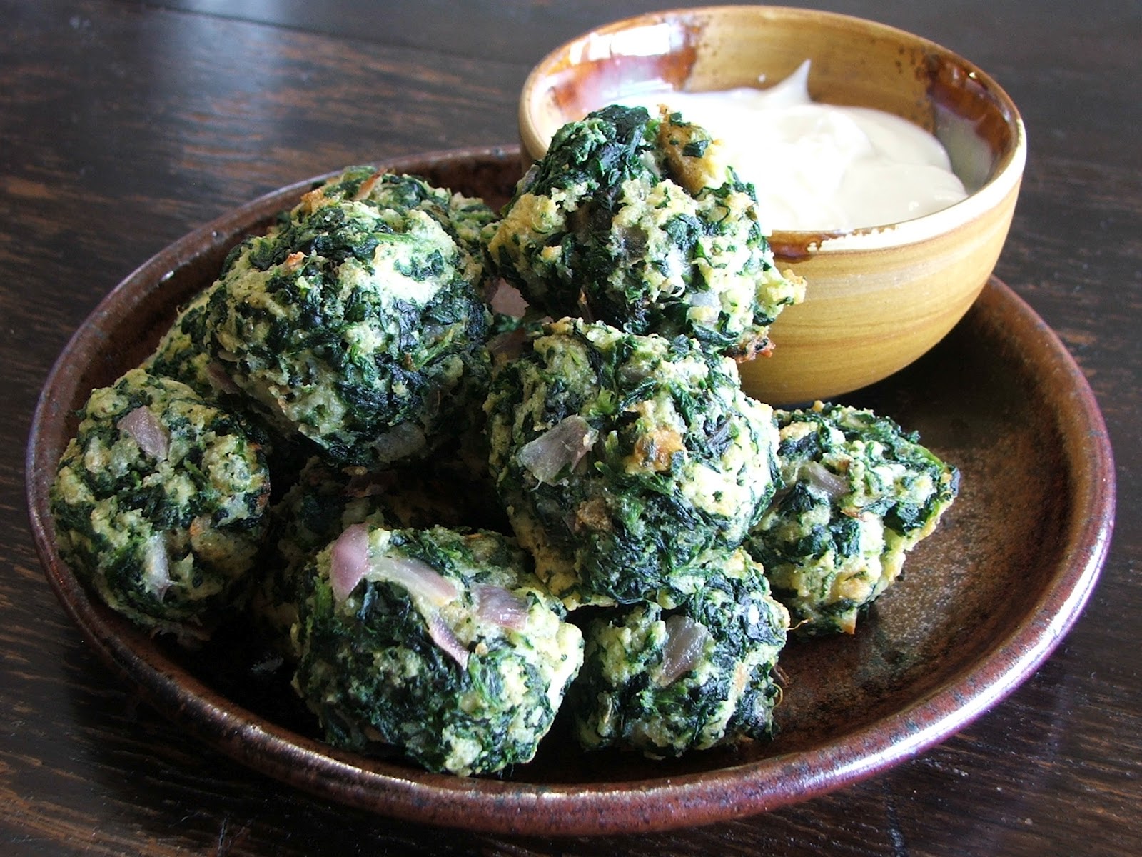 Natural Sugar Spinach Balls