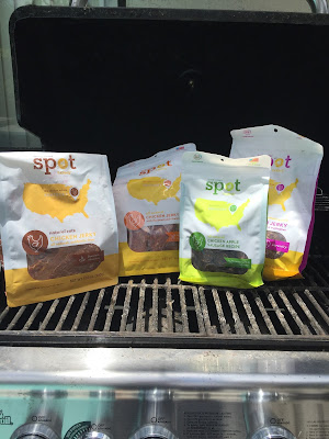 Spot Farms chicken treats for dogs. 