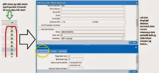 Pengisian Peserta Didik Dapodik 2013