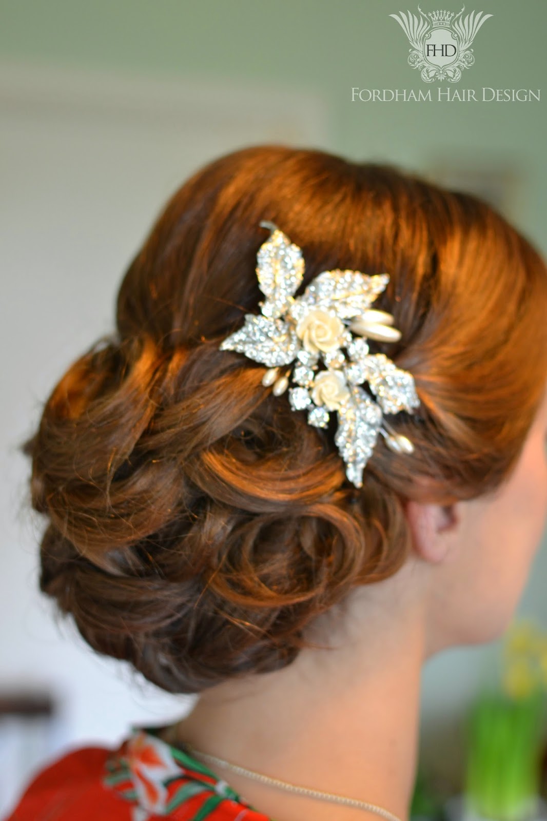 Vintage Wedding Hair With Fingerwaves Inspired By Downton Abbey